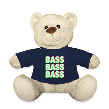 Bass Gabber Frenchcore techno - Teddy Bear - french navy - Front