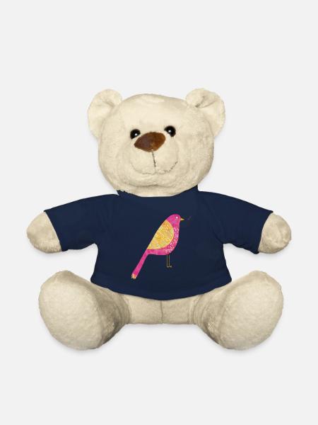 Oiseau légèrement sarcastique - Nounours - bleu marine