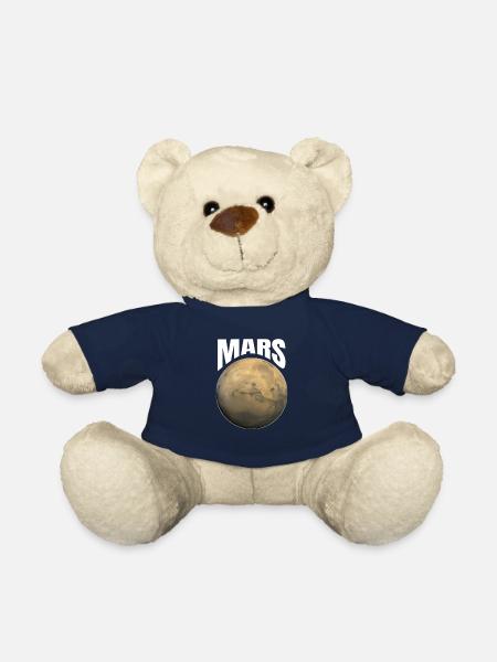Planète Mars - Nounours - bleu marine