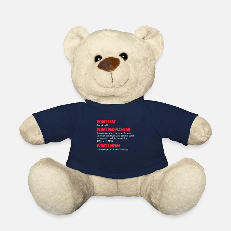 Informatiker - Teddy - French Navy