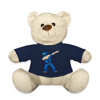 Dabbing police - Teddy Bear - french navy - Front