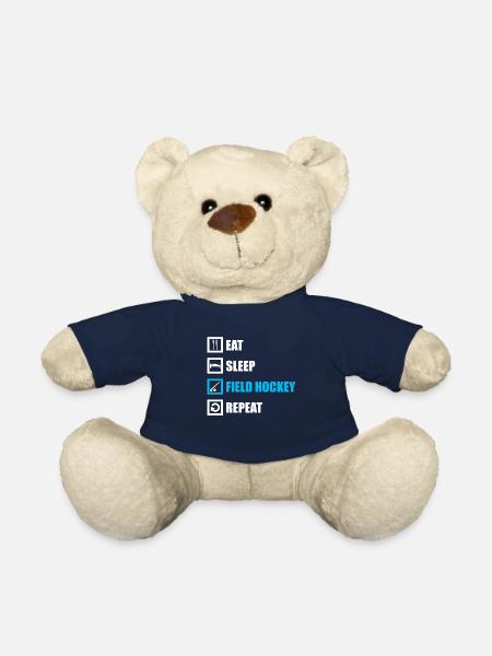 Field hockey field hockey indoor hockey hockey - Teddy Bear - french navy