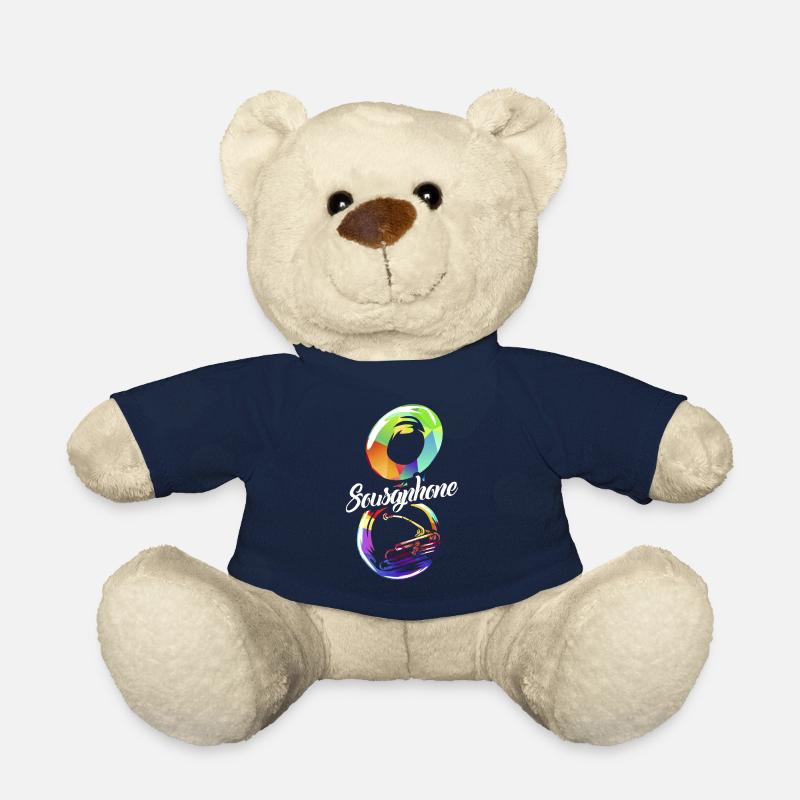 Cadeau sousaphone - Nounours - bleu marine