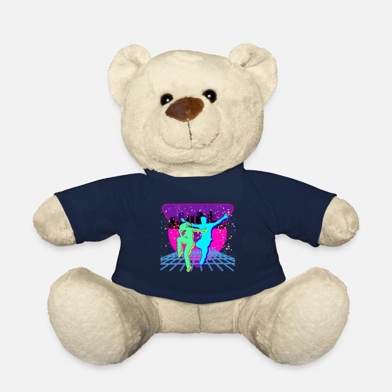 Fête des années 80 - Nounours - bleu marine