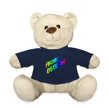 Frohe ostern bunt - Teddy - French Navy - Vorne