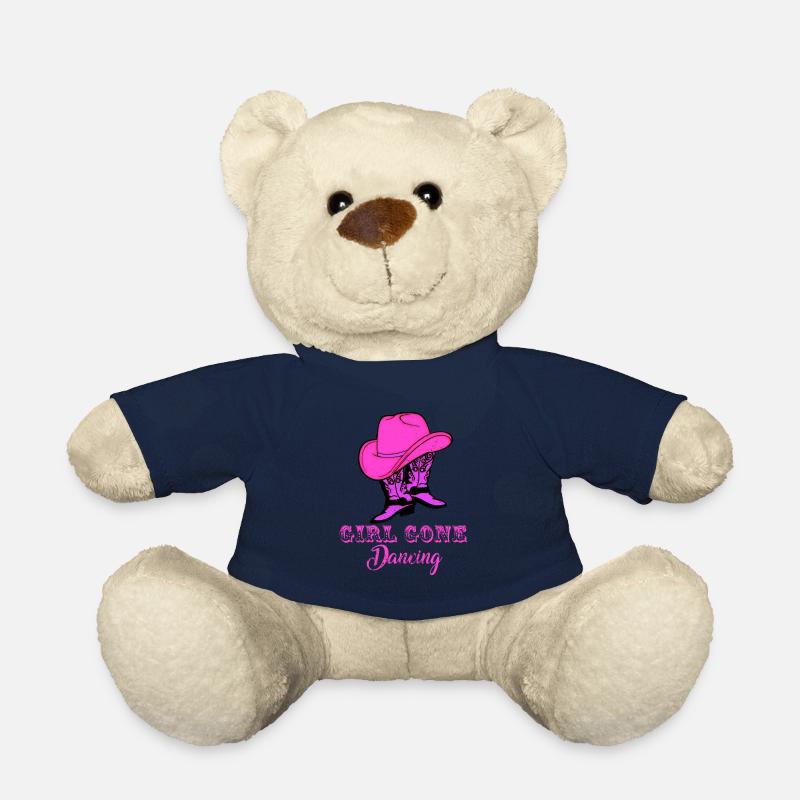 Danse en ligne, bottes de danse en ligne - Nounours - bleu marine