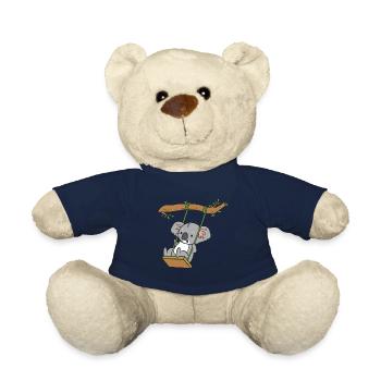 Koala - auf Schaukel - Teddy - French Navy - Vorne