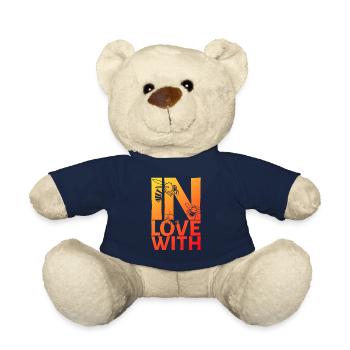 In Love With Bees - Teddy Bear - french navy - Front