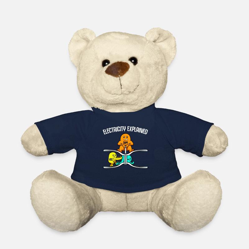 Electricity Explained Electricity Physicist Electricity - Teddy Bear - french navy