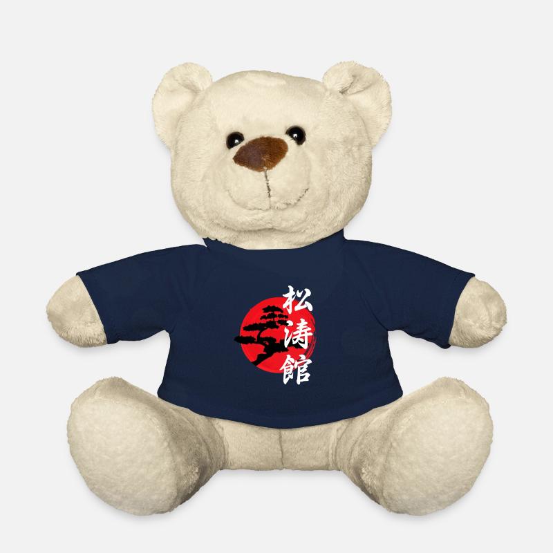 Karate Shotokan Baum Logo - Teddy - French Navy