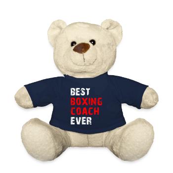 best boxing coach ever - Teddy Bear - french navy - Front