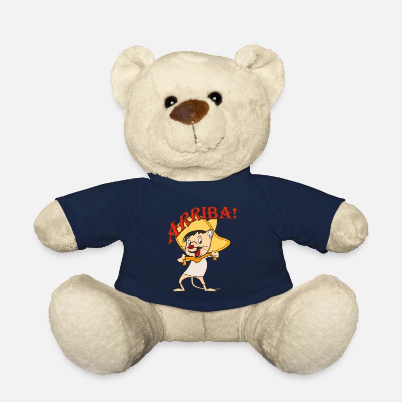 Souris Mexique ARRIBA - Nounours - bleu marine