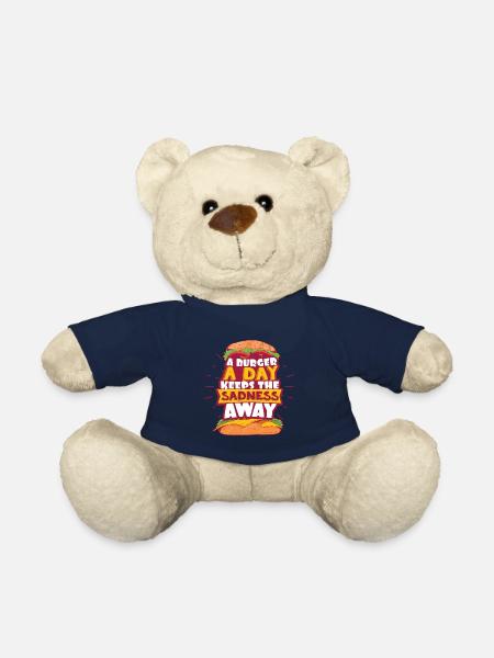 Burger - Teddy Bear - french navy