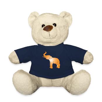 elefanten silhouette elefantElefanten Silhouette - Teddy - French Navy - Vorne