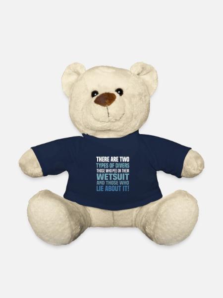 Taucher Tauchen Geschenk - Teddy - French Navy