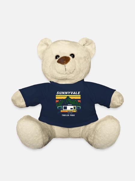 Funny design Trailer Park Sunnyvale Lovers design - Teddy Bear - french navy
