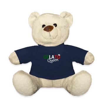 Gelato Queen Ice Cream Experte Italien Flagge - Teddy - French Navy - Vorne