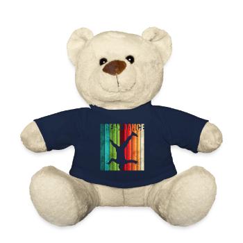 Breakdance danse hip hop rap 80s 90s - Nounours - bleu marine - Devant