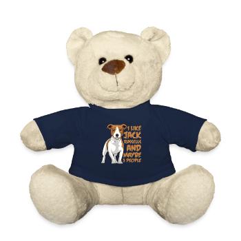 Ich mag Jack Russell Hunde und vielleicht 3 - Teddy - French Navy - Vorne