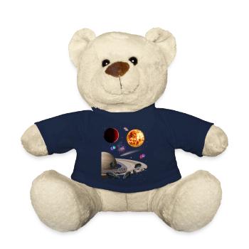 Universe - Teddy Bear - french navy - Front