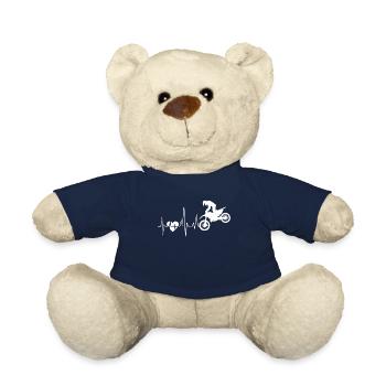 Motocross Motocross Herzschlag - Teddy - French Navy - Vorne