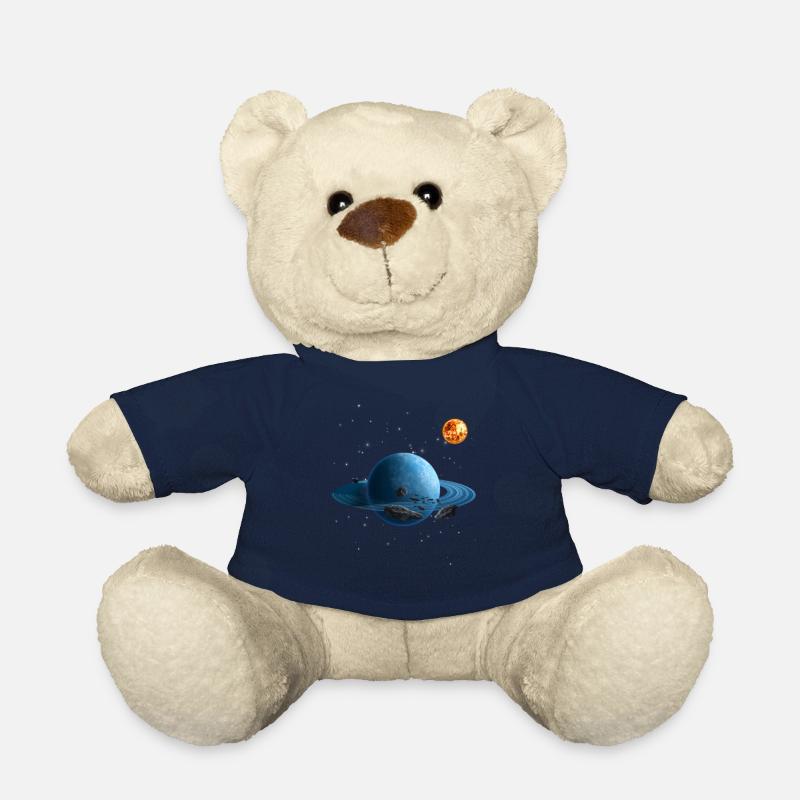 Système solaire - Nounours - bleu marine