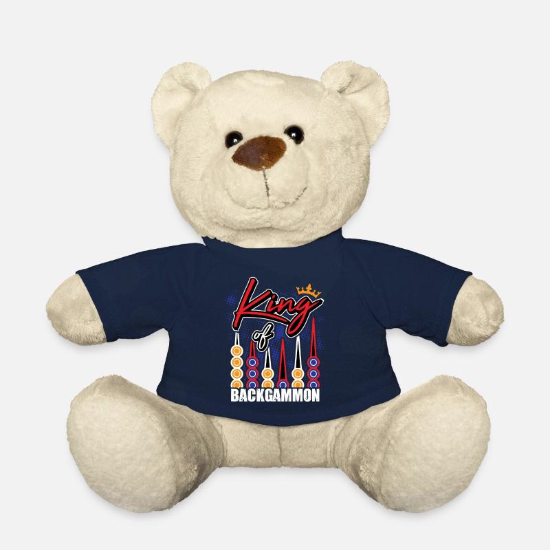 Backgammon Backgammon Spiel Backgammon King - Teddy - French Navy