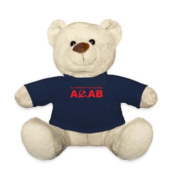 ACAB All communists are bastards - Teddy Bear - french navy - Front