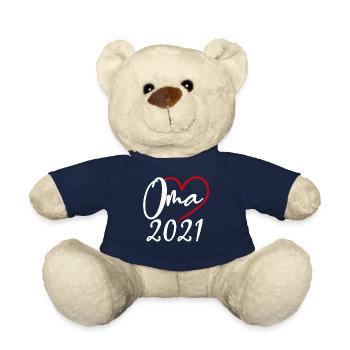 Grandma 2021 - Teddy Bear - french navy - Front
