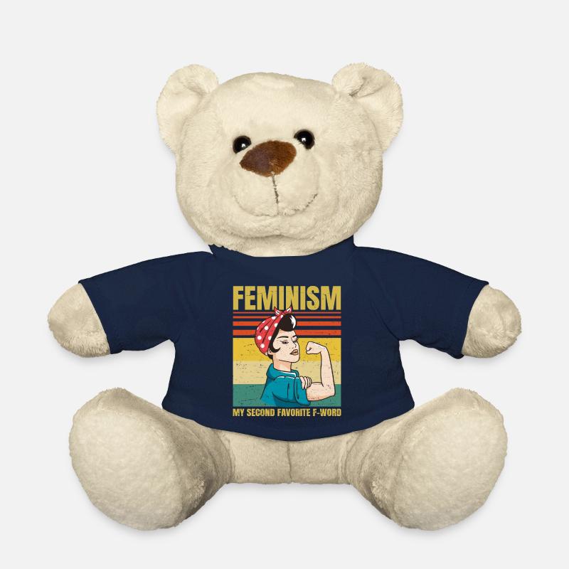 Feminism Is My Second Favorite F Word Funny - Teddy - French Navy