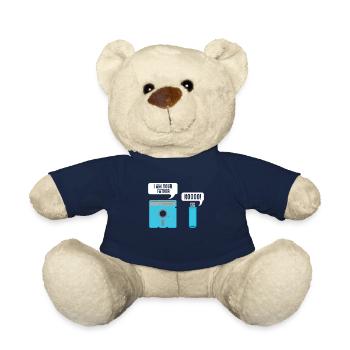 Witziges Programmierer & Nerd Zitat - Teddy - French Navy - Vorne