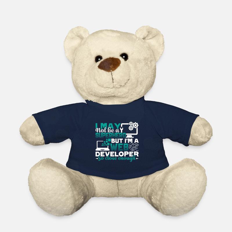 Web Developer I'm A Web Developer - Teddy Bear - french navy