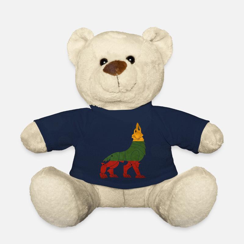 Loup de fer Lietuva - Nounours - bleu marine