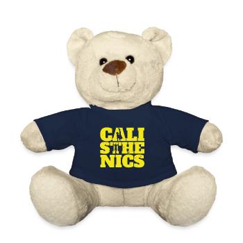 Street workout calisthenics weight training athlete - Teddy Bear - french navy - Front