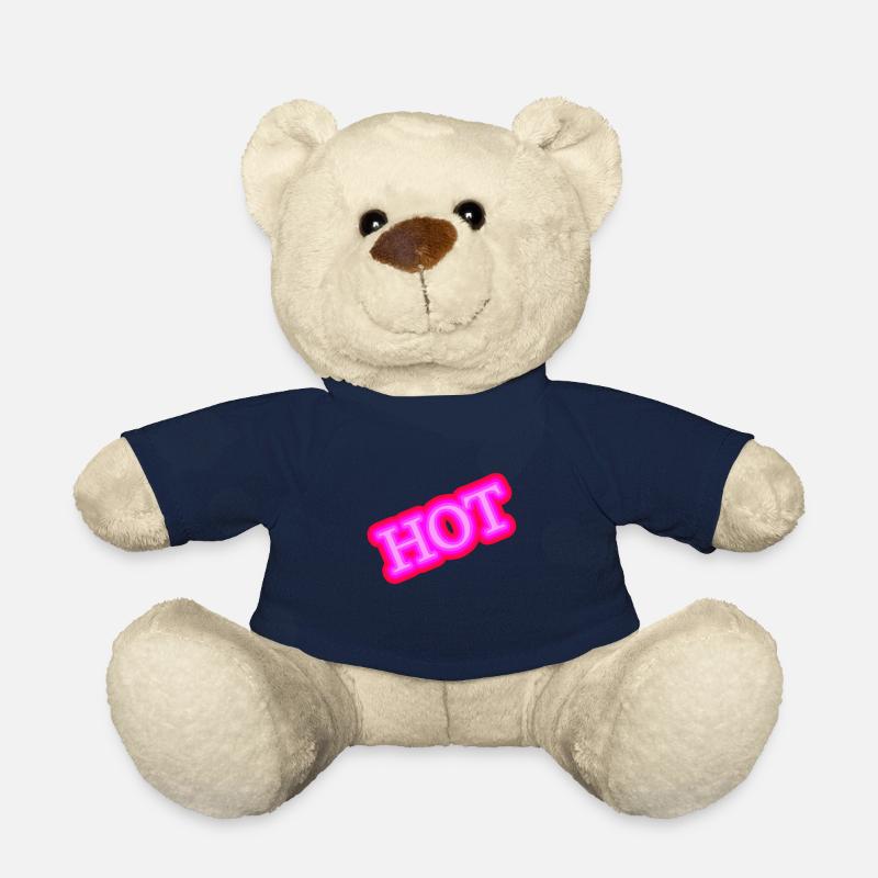 Rose vif - Nounours - bleu marine