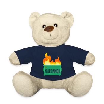 Ihre Meinung Müllcontainer Feuer - Teddy - French Navy - Vorne