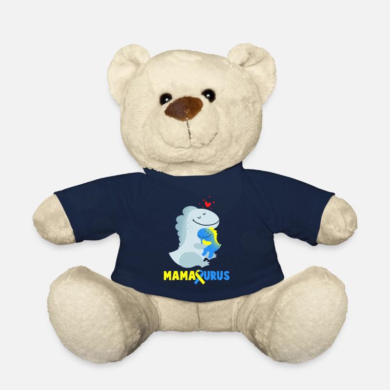 Down Syndrom Mamasaurus Dino Geschenk - Teddy - French Navy