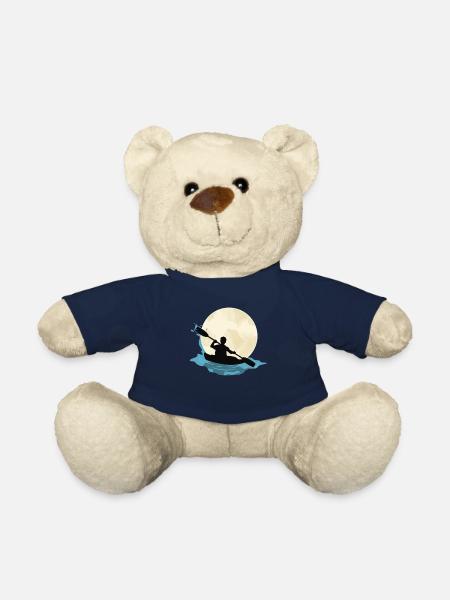Kajak-Kanu Lustiger Fluss Boots Paddel Rafting See - Teddy - French Navy