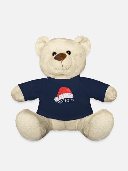 Weihnachten Ho Ho Ho - Teddy - French Navy