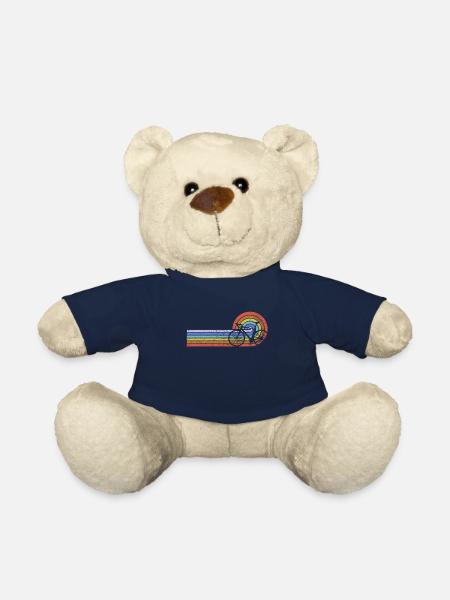 Retro Rennrad Vintage Biker Fahrrad Radsport Sport - Teddy - French Navy