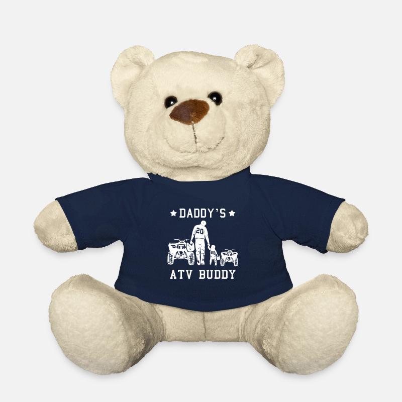 Conception de quad pour votre fils - Nounours - bleu marine