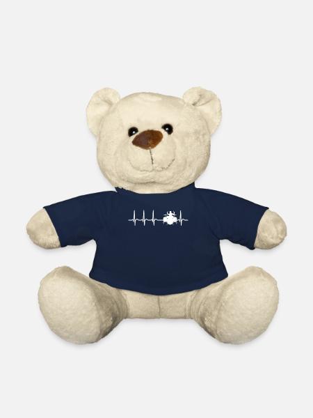 Heartbeat Drummer Drums - Nounours - bleu marine