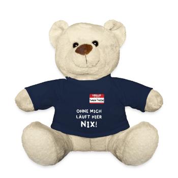 Turnier Trottel Reiten Pferd Pferde Geschenk - Teddy - French Navy - Vorne