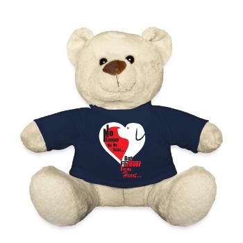 No longer by my side - but forever in my heart - Teddy Bear - french navy - Front