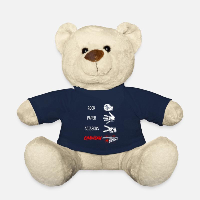 Carpenter carpenter woodworking joiner - Teddy Bear - french navy