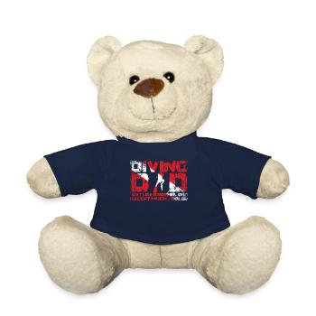 Diving Dad Lustiges Taucher Geschenk Papa Vatertag - Teddy - French Navy - Vorne