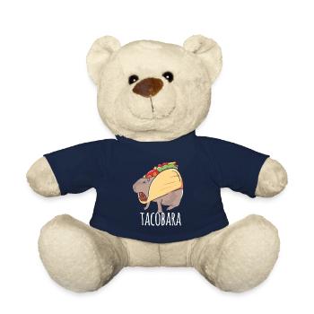 Capybara Tacobara Nagetier Wasserschwein Wildtier - Teddy - French Navy - Vorne