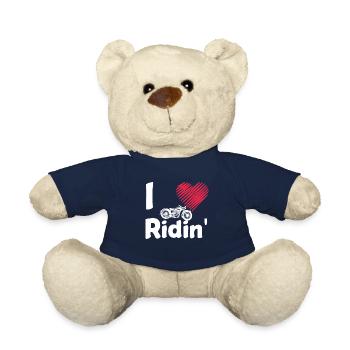 motorcycle - Teddy Bear - french navy - Front