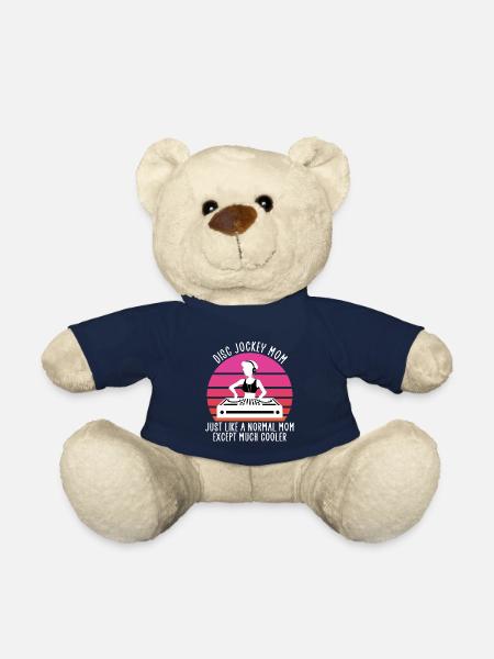 Disc jockey mom - Teddy Bear - french navy