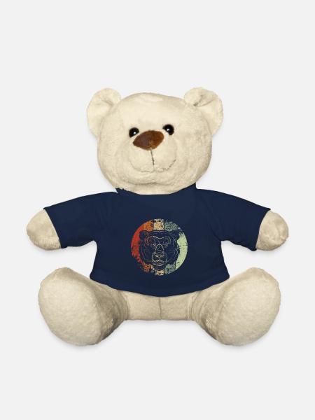 Ours vintage - Nounours - bleu marine